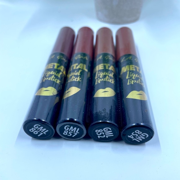 L.A. Girl Metal Liquid Lipstick Bundle - Picture 2 of 6